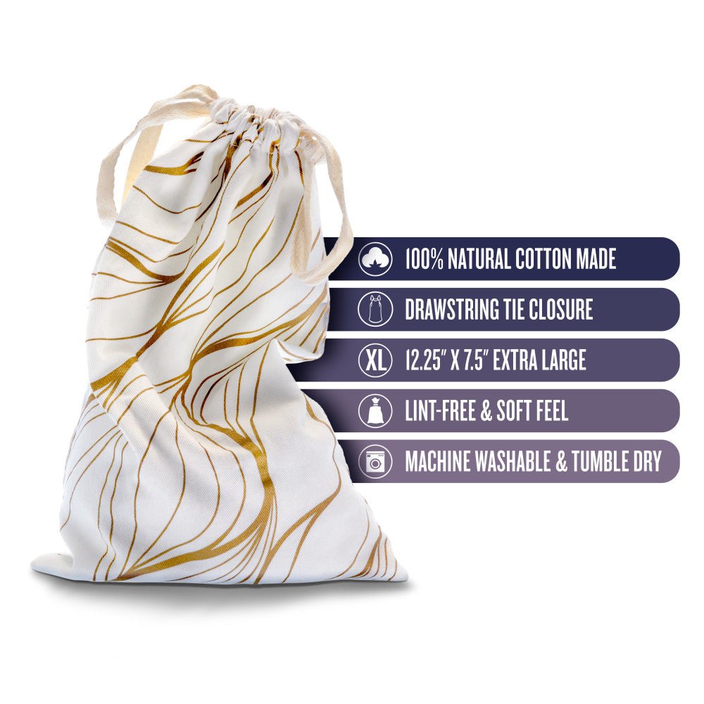The Collection Embrace Coloured Cotton Toy Storage Bag